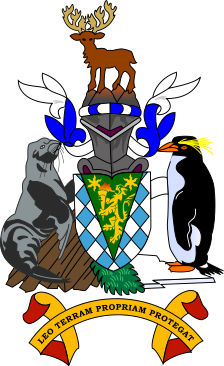 Arms of South Georgia and the South Sandwich Islands